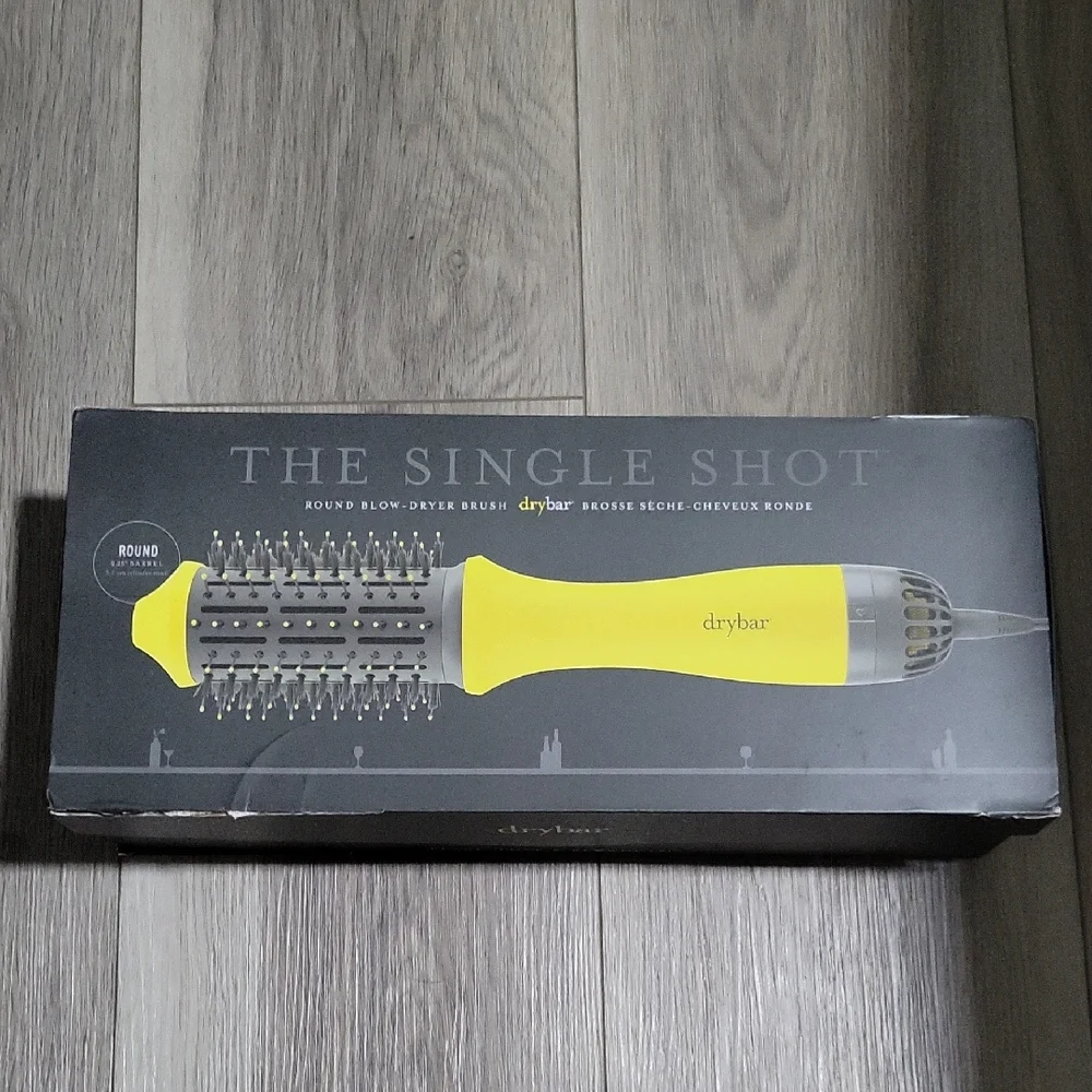Drybar The Single Shot Yellow Blow Dryer Brush New In Box